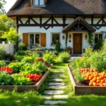 entdecken sie, warum diese familie ihren gemüsegarten direkt im vorgarten anlegt und welche vorteile das für sie bringt.