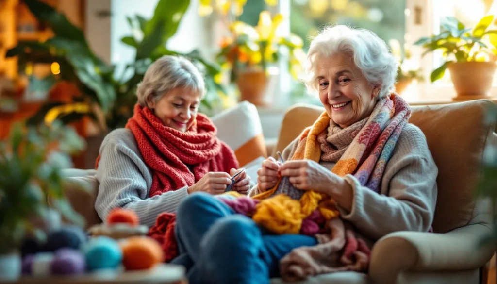 eine erfahrene strickexpertin erklärt, warum stricken für senioren als entspannende und wohltuende aktivität gilt, die stress abbaut und das wohlbefinden steigert.