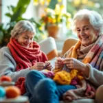 eine erfahrene strickexpertin erklärt, warum stricken für senioren als entspannende und wohltuende aktivität gilt, die stress abbaut und das wohlbefinden steigert.