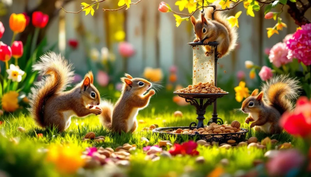 ich habe diese tricks zwei wochen lang ausprobiert, und jetzt besuchen mich täglich eichhörnchen in meinem garten. erfahre, wie du dein eigenes grünes paradies für diese niedlichen tiere schaffst!