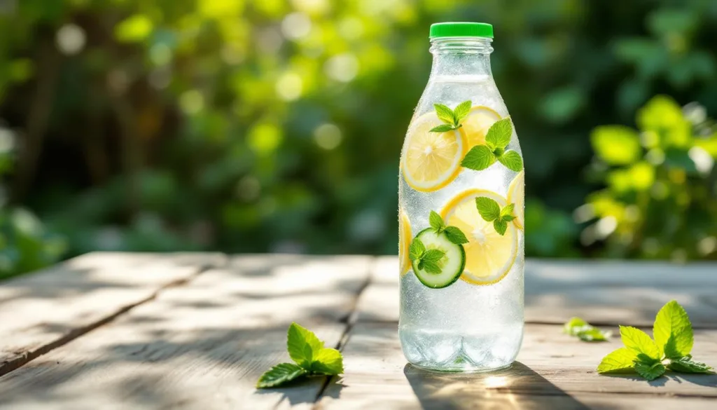 entdecken sie, wie aromatisiertes wasser ihre morgen erfrischt und perfekt gegen große hitze hilft – ein gesunder start in den tag.