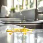 entdecken sie einen einfachen küchentrick, mit dem fett ganz ohne stahlbürsten oder sprays einfach abperlt – sauber und effektiv!